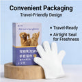 Food-Grade Pet Cleaning Wipes | Pearl-Textured Thickened Non-Woven | Gentle & Safe Individually Sealed